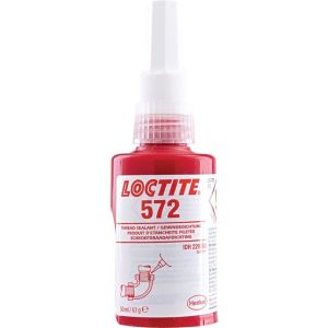 LOCTITE 572 - 50 ml Klej do uszczelniania połączeń gwintowych, średnio demontowalny, biały/przydymiony biały kod: 1517013